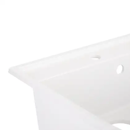 Кухонная мойка Qtap CS 5250 White (QT5250WHI650)