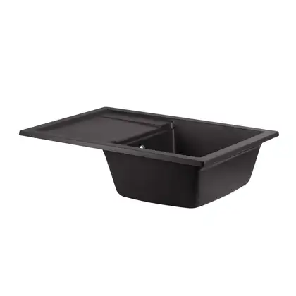 Кухонная мойка Qtap CS 7449 Black (QT7449BLA404) Кухонная мойка Qtap CS 7449 Black (QT7449BLA404)