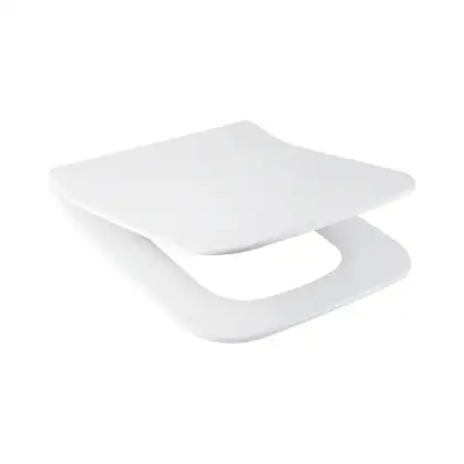 Сиденье для унитаза Qtap (Crow) с микролифтом Slim QT0599SC2170W (QT99SC2170W)