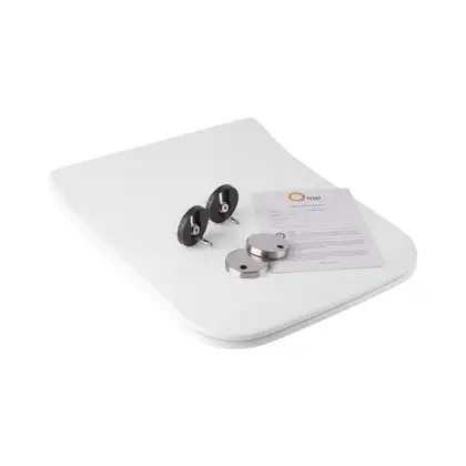 Сиденье для унитаза Qtap (Crow) с микролифтом Slim QT0599SC2170W (QT99SC2170W)