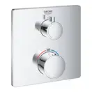 Душевая система скрытого монтажа с термостатом Grohe Grohtherm Cube c Tempesta Cube 250 (цвет - хром) (26415SC0)
