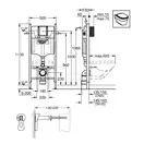 Grohe Rapid SL 3 в 1 Инсталляция для унитаза (3884000G)