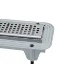 Трап Qtap Aquarius CRM50800304 линейный с комбинированным затвором и нержавеющей решеткой (AQUACRM50800304)