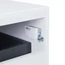 Тумба подвесная Qtap Virgo 700х476х469 White/Whitish oak со столешницей QT1879TPА701WWO