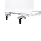 Сиденье для унитаза Qtap (Virgo) с микролифтом Slim QT99HY2111W