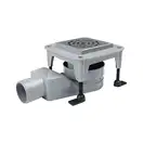 Трап Qtap Virgo CRM6011304 точечный с комбинированным затвором и нержавеющей решеткой (VIRCRM6011304)