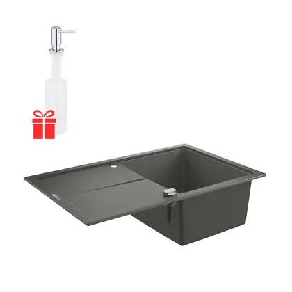 Набор Grohe мойка кухонная K400 31639AT0 + дозатор для моющего средства Contemporary 40536000 (31639AT040536000)