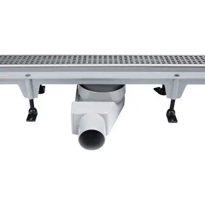 Трап Qtap Aquarius CRM50800304 линейный с комбинированным затвором и нержавеющей решеткой (AQUACRM50800304)