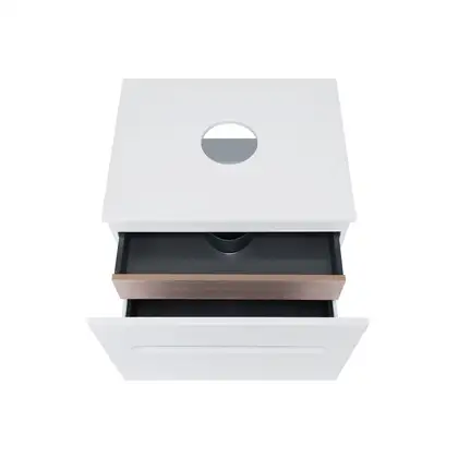 Тумба подвесная Qtap Virgo 600х476х469 White/Whitish oak со столешницей QT1879TPА601WWO Тумба подвесная Qtap Virgo 600х476х469 White/Whitish oak со столешницей QT1879TPА601WWO