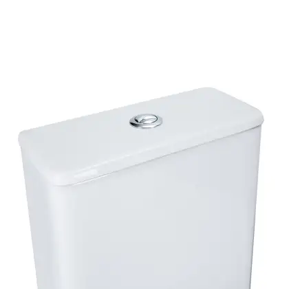 Qtap Presto Унітаз-компакт безобідковий, білий (QT24221217AW)