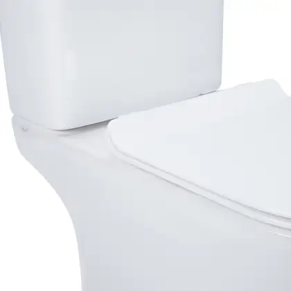 Qtap Presto Унітаз-компакт безобідковий, білий (QT24221217AW)