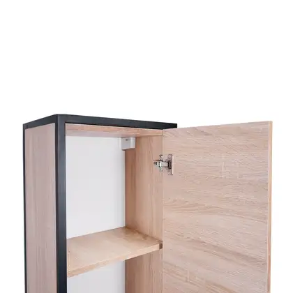 Пенал подвесной Qtap Taurus 350х1450х300 Whitish oak QT2476PP1451RWO