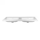 Раковина Qtap Albatross 1210х467х195 White с донным клапаном QT0111FL8167GW
