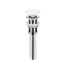 Раковина Qtap Crow 500x350x180 White с донным клапаном QT0511L582W
