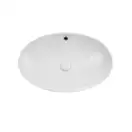 Раковина Qtap Dove 625х415х150 White с донным клапаном QT06113077W
