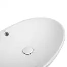 Раковина Qtap Dove 625х415х150 White с донным клапаном QT06113077W