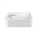 Раковина Qtap Stork 400х400х140 White с донным клапаном QT1511A057TW