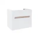 Тумба подвесная Qtap Virgo 700х580х437 White/Whitish oak QT1874TPА701W (QT1874TPА701WWO)