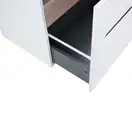 Тумба подвесная Qtap Virgo 700х580х437 White/Whitish oak QT1874TPА701W (QT1874TPА701WWO)