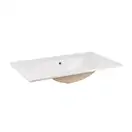 Комплект Qtap Taurus 800х800х437 Whitish oak тумба напольная + раковина врезная QT2471TNT803WO