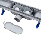 Qtap Dry Tile304-800 Трап лінійний, під плитку 800 мм (QTDRYTILE304800)