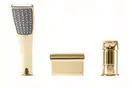 Смеситель для ванны REA RIVEN GOLD золотой на борт ванны (REA-B0497)