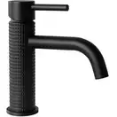 Смеситель для раковины (умывальника) REA GUSTO TWO BLACK MAT черный низкий (REA-B3216)