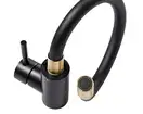 Змішувач для кухні REA CLEVER BLACK GOLD MATT чорний\матове золото (REA-B5219)