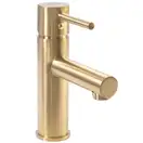 Смеситель для раковины (умывальника) REA TESS BRUSHED GOLD низкий (REA-B5661)