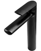 Rea Buzz Black High Змішувач для раковини, чорний (REA-B6921)