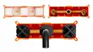 Rea EXIT BLACK MAT Змішувач для раковини, чорний (REA-B8000)
