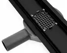 Трап для душа REA NEO PRO BLACK 2в1 черный 80 см (REA-G8907)