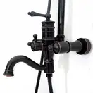 Душевой гарнитур REA VINTAGE черный (REA-P2367)