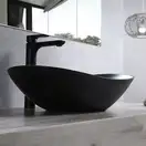 Умывальник (раковина) REA ROYAL 60 BLACK MAT накладной черный (REA-U0442)