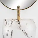 Умывальник (раковина) REA  ARIS MARBLE напольный мрамор (REA-U6906)