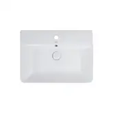 Раковина Qtap Virgo 600x420x140 White с донным клапаном QT18112253W