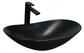 Умывальник (раковина) REA ROYAL 60 BLACK MAT накладной черный (REA-U0442)