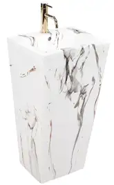 Умывальник (раковина) Rea DARIA MARBLE напольный (REA-U6678)