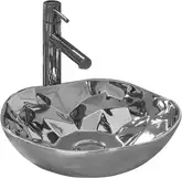 Умывальник (раковина) REA PARIS SILVER накладной серебристый (REA-U8499)