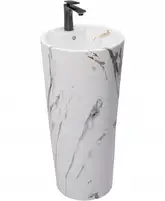 Умывальник (раковина) REA BLANKA MARBLE напольный (REA-U8704)