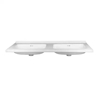Раковина Qtap Albatross 1210х467х195 White с донным клапаном QT0111FL8167GW