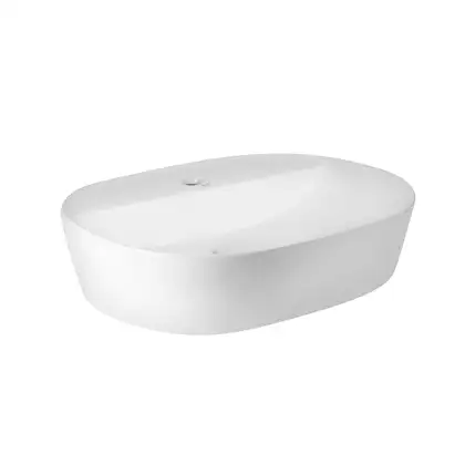 Раковина Qtap Scorpio 505x385x120 White с донным клапаном QT14112202W