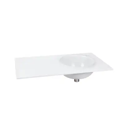 Раковина Qtap Virgo 800х460х300 White с донным клапаном QT1811FL8130ARRW