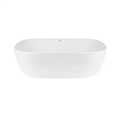 Раковина-чаша Qtap Aquarius 490x395x150 White с донным клапаном QT21112143W