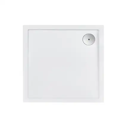 Qtap Tern Душовий піддон 80x80x12 см, білий (TERN308812C)