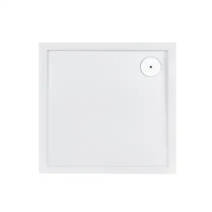 Душевой поддон Qtap Tern 308812W 80x80x12 см + сифон (TERN308812W)