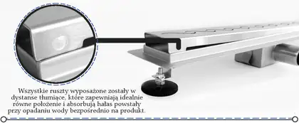 Трап для душа REA GREEK 50 см (REA-G0404)