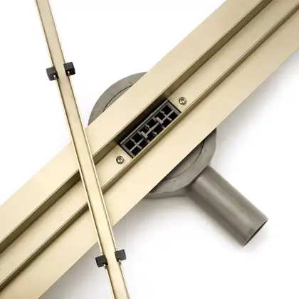 Трап для душа REA NEO SLIM PRO GOLD золотой 60 см (REA-G8013)