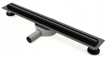 Трап для душа REA NEO SLIM PRO BLACK черный 100 см (REA-G8904)