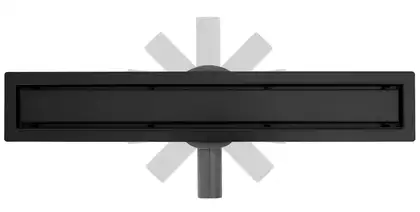 Rea Neo Pro Трап для душу 2в1, чорний (REA-G8905)